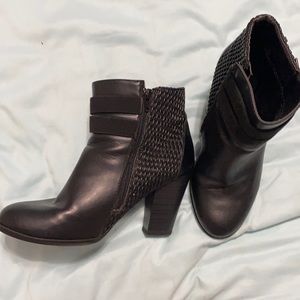 It’s OK black heeled boots